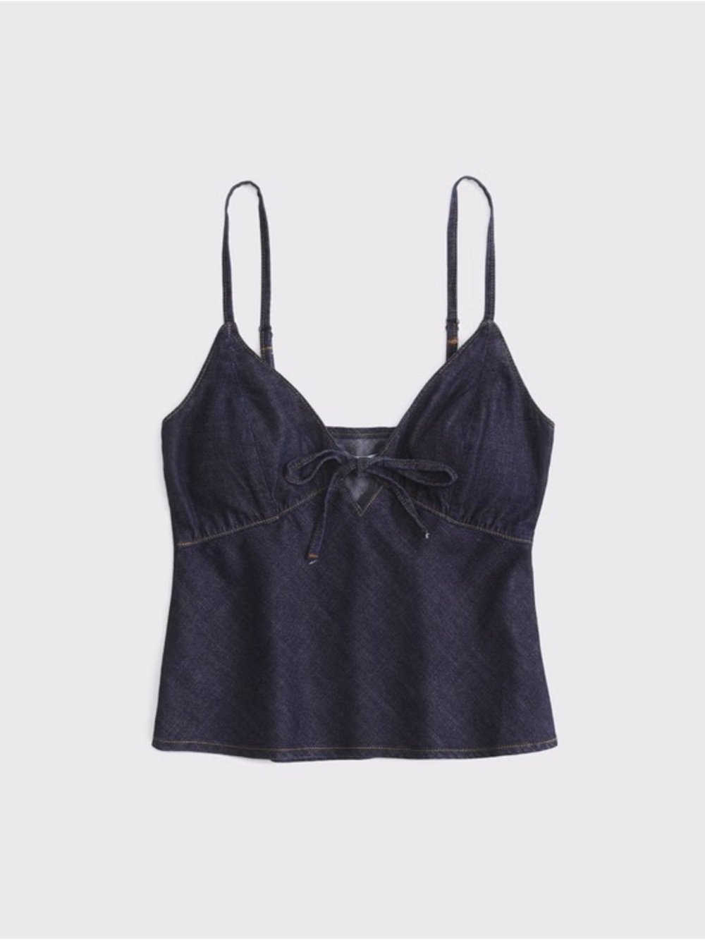 Abercrombie & Fitch Dark Navy Denim Cami (fits like xs/s)